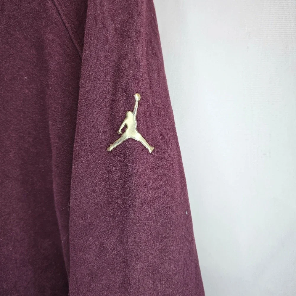 Nike Air‎ Jordan XL (16-18) Y2K Maroon Burgundy Track Jacket